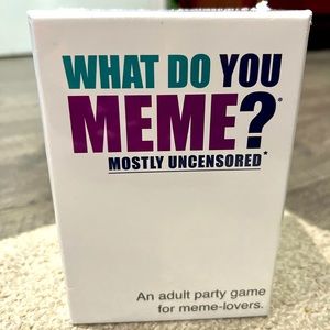 Brand new, sealed What do you Meme? Mostly uncensored